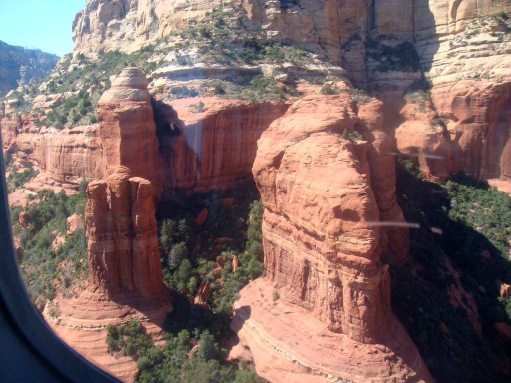 Sedona de helicóptero