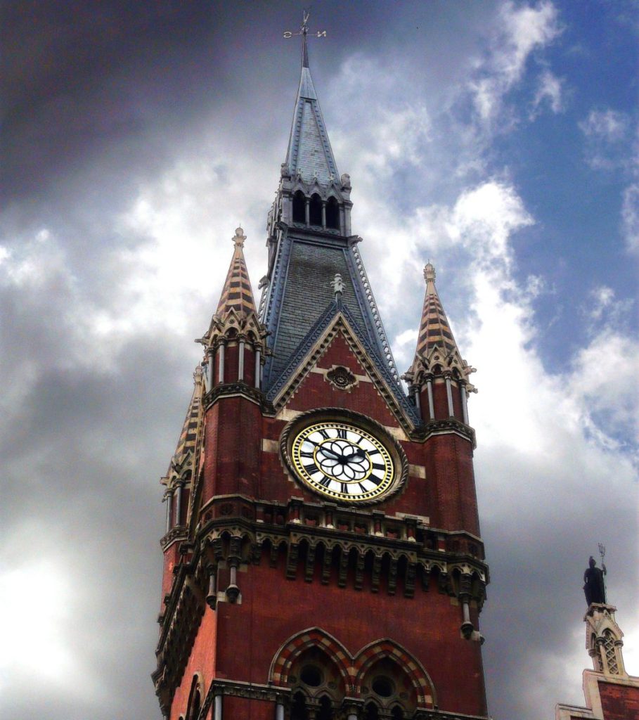 St_Pancras_Clock, Eurostar