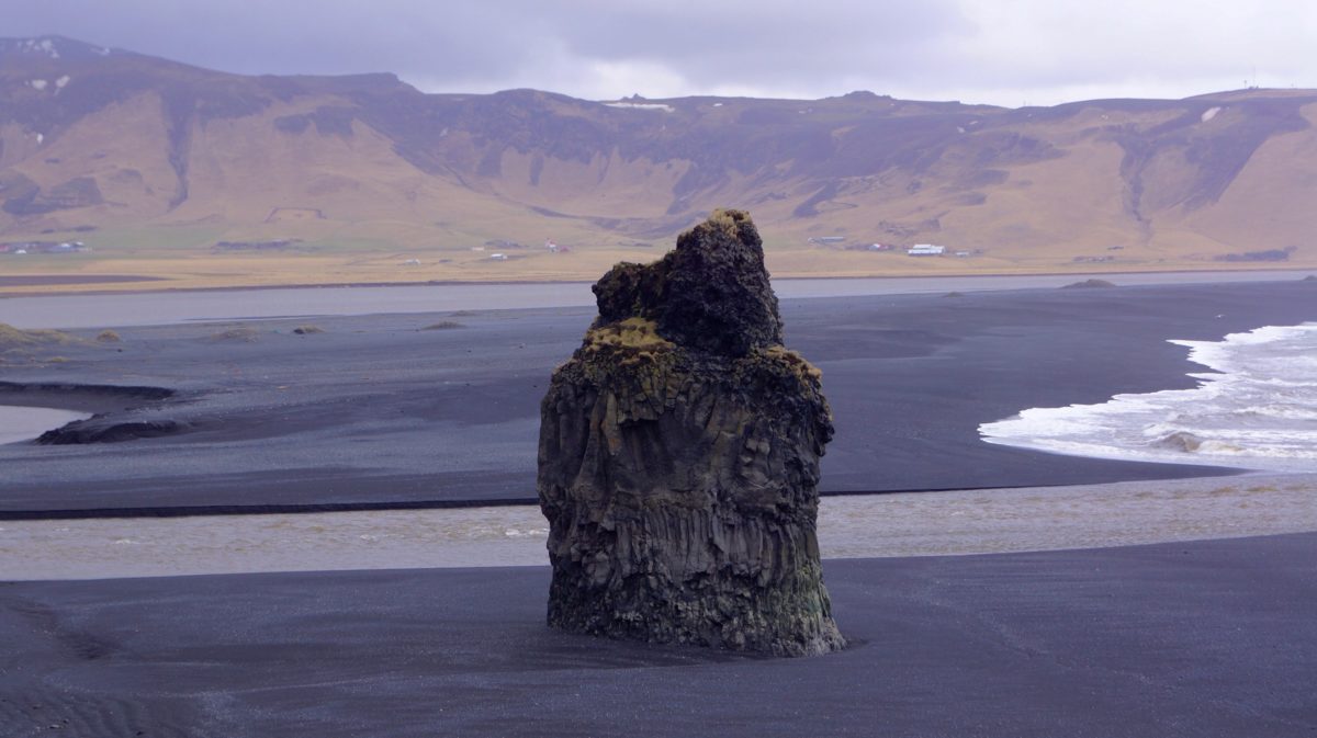 Islandia, Black Beach