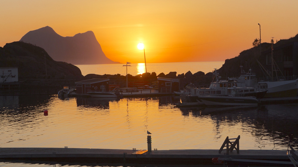 Hamn i Senja, Norway